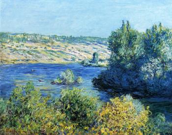 Claude Oscar Monet : The Seine at Vetheuil IV